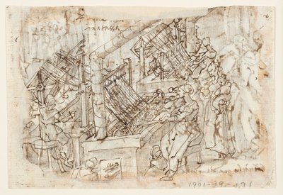 Sericultura, Descontrair Casulos de Jan van der Straet, called Stradanus