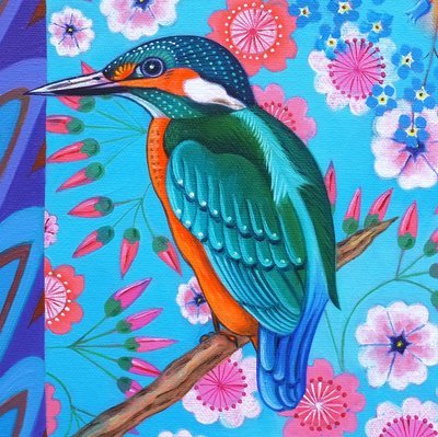 Martim-pescador, 2016, de Jane Tattersfield