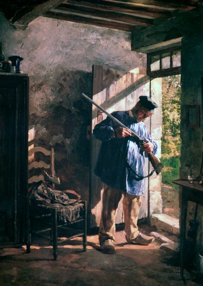 Antes da Caça, 1883 de Janez Šubic