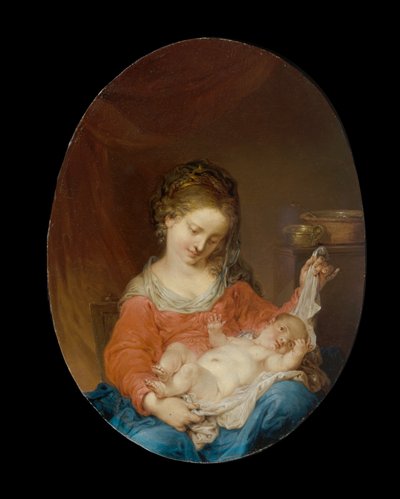 Virgem e Menino de Januarius Zick