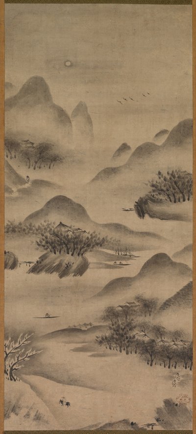 Paisagem de Japan, Edo period