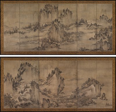 Paisagem de Japan, Muromachi period