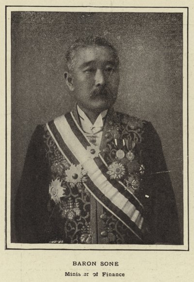 Barão Sone, Ministro das Finanças de Japanese Photographer