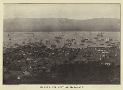Porto e cidade de Hakodate de Japanese Photographer