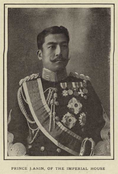 Príncipe Kanin, da Casa Imperial de Japanese Photographer