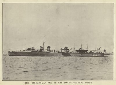 O Shirangui, uma das embarcações Navy Torpedo de Japanese Photographer