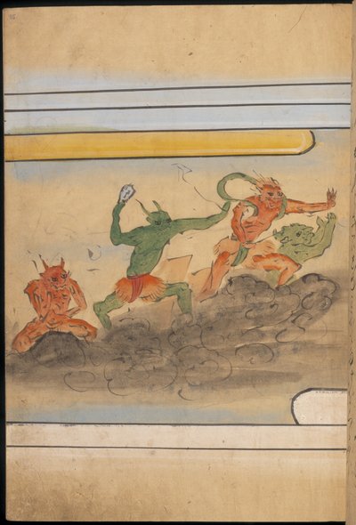 Goblins armados, ilustração do 