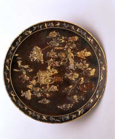 Carregador, c.1885 (bronze, prata, cobre e dourado) de Japanese School