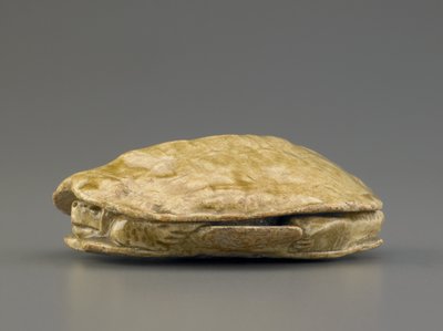 Caixa de incenso na forma de uma tartaruga, Nagoya, prefecture de Aichi, período de Edo (cerâmica) de Japanese School
