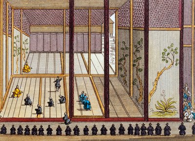 Sala de Entrevista no Palácio Imperial de Japanese School