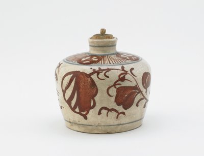 Jarro para pellets de doces, prefeitura de Hyogo, período Edo, início do século XIX (cerâmica) de Japanese School
