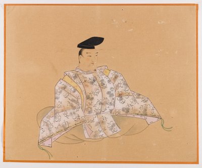 Um dos Sanjurokkasen, folha de álbum (tinta no papel) de Japanese School