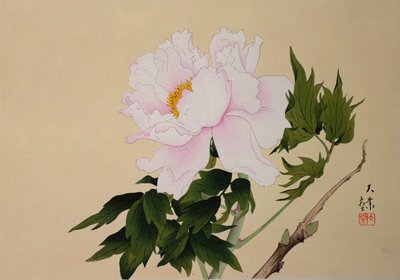 Peony, pub. 1950 de Japanese School