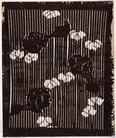 Stencil: Cabaças e Folhas de Japanese School