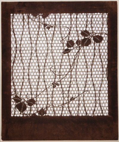 Stencil: Folhas de Morangueiro de Japanese School