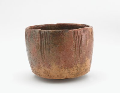 Bacia de chá, cópia de Kaga Koetsu, chamado Chigusa, Kyoto, período de Edo (cerâmica) de Japanese School