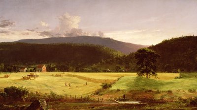 Bareford Mountains, West Milford, Nova Jersey, 1850 de Jasper Francis Cropsey