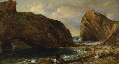 Junto ao mar, Lulworth de Jasper Francis Cropsey