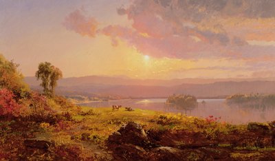 Rio Susquehanna, 1876 de Jasper Francis Cropsey