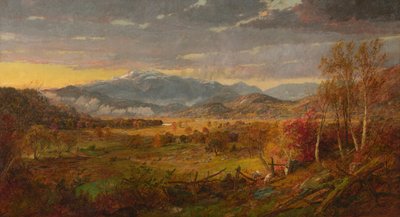 Vista do Monte Washington de Jasper Francis Cropsey
