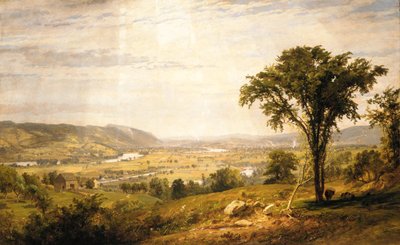 Vale de Wyoming, Pensilvânia, 1864. de Jasper Francis Cropsey