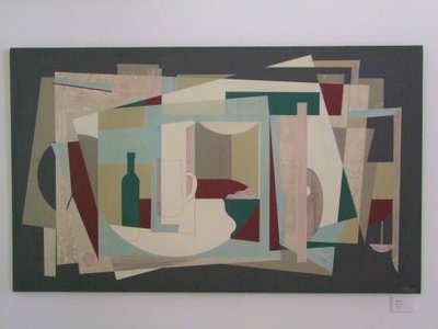 Herói H abstrato (pintura) de Jasper Galloway