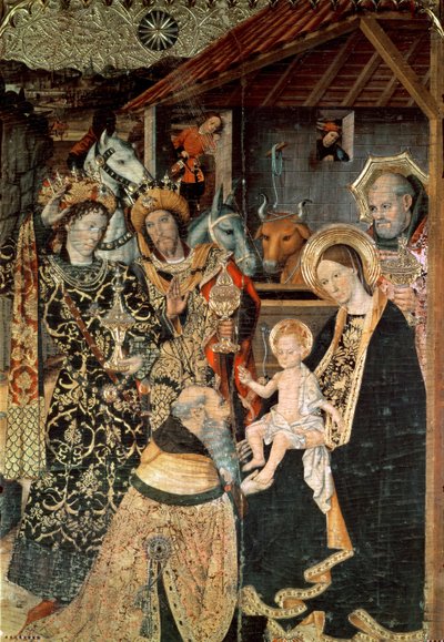 Adoração dos Reis de Jaume Huguet