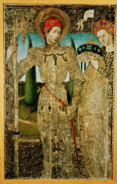 São Jorge e a Princesa, painel de um altar de Jaume Huguet