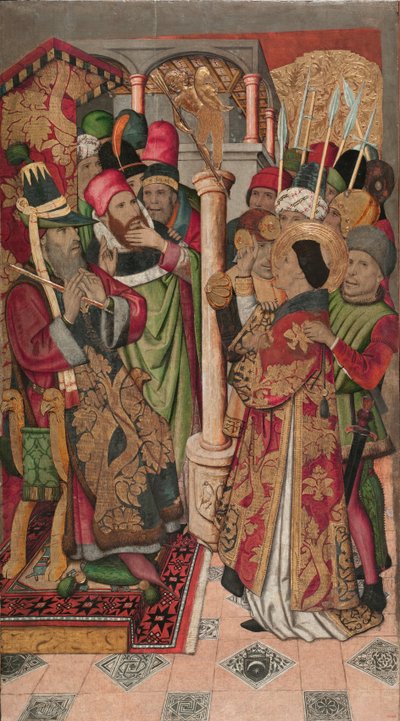 São Vicente antes de Daciano de Jaume Huguet
