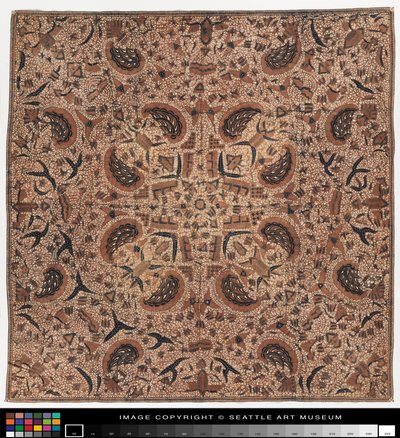 Lenço de cabeça (gravata de cabeça) de Javanese School