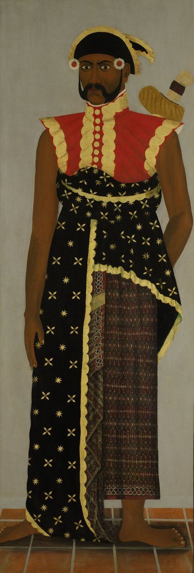 Oficial do tribunal javanês, c.1820-70 de Javanese School
