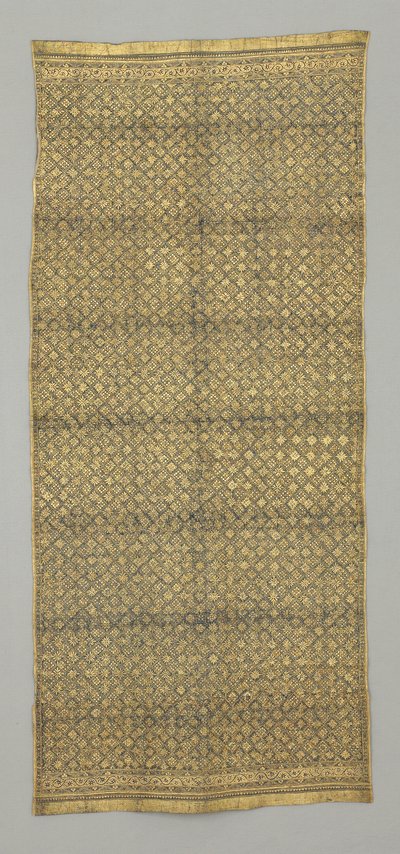 Sarong (cabeça de pano) de Javanese School