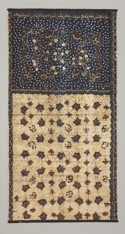 Sarong (cabeça de pano) de Javanese School