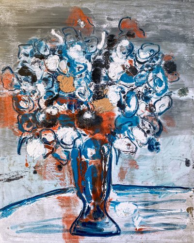 Fleur De Sel n.º 11 "Hazy Shade Of Winter", 2021 (óleo sobre tela) de Jay Batlle