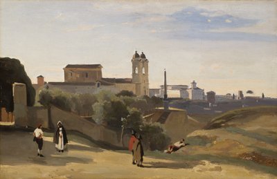 Monte Pincio, Rome de Jean-Baptiste-Camille Corot