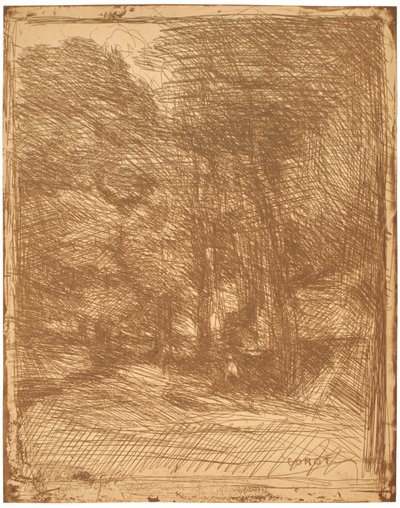 Recordação de Bas-Bréau de Jean-Baptiste-Camille Corot
