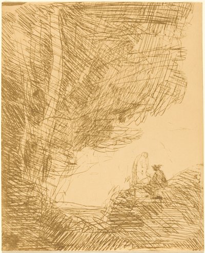 O poeta e a sua musa de Jean-Baptiste-Camille Corot