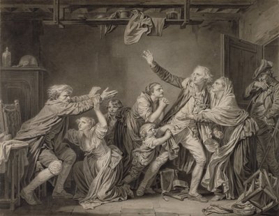 A maldição do pai: O filho ingrato de Jean-Baptiste Greuze
