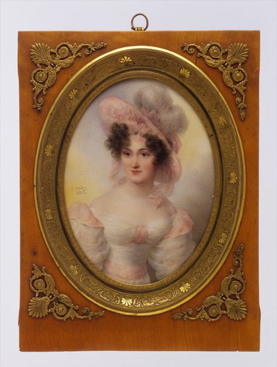 Senhora Rufus Prime (Augusta Temple Palmer, 1807-1840) de Jean-Baptiste Isabey