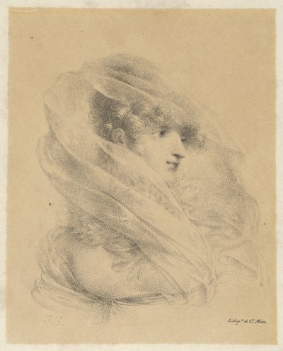 Retrato de Mademoiselle Ledieu de Jean-Baptiste Isabey