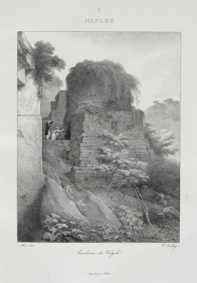 Viagem à Itália em 1822 de Jean-Baptiste Isabey