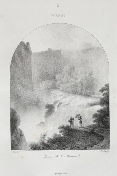 Viagem à Itália em 1822 de Jean-Baptiste Isabey