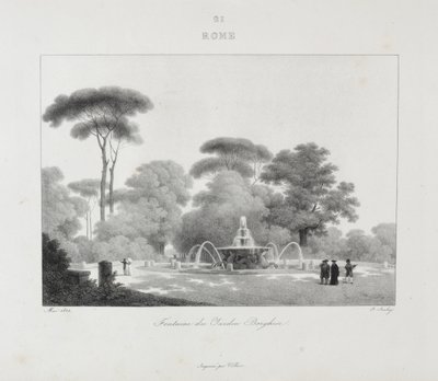 Viagem à Itália em 1822 de Jean-Baptiste Isabey