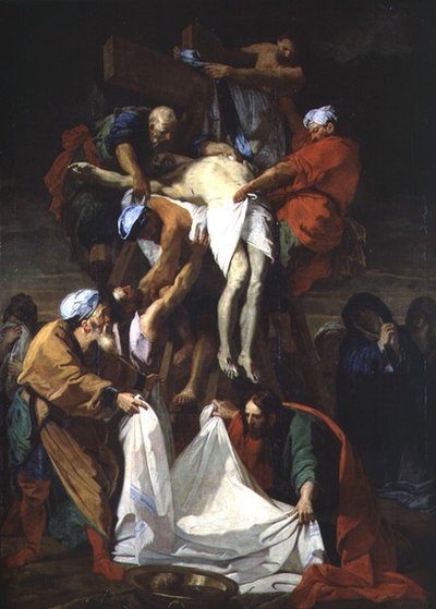 A Descida da Cruz de Jean Baptiste Jouvenet