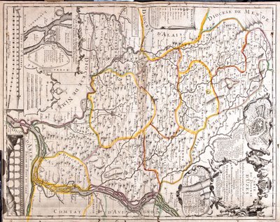 Languedoc-Roussillon, Frankreich von Jean-Baptiste Nolin