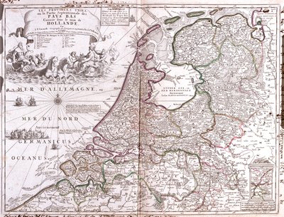 Países Baixos de Jean Baptiste Nolin