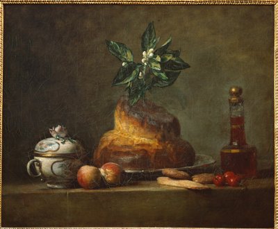 La Brioche von Jean-Baptiste Simeon Chardin