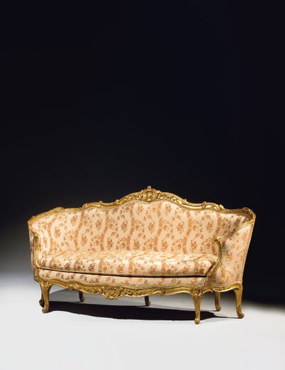 Sofá Louis XV de Jean Baptiste Tilliard
