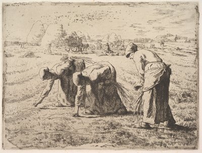 As respigadoras de Jean-Francois Millet