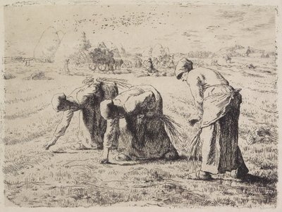 As respigadoras de Jean-Francois Millet